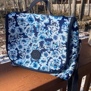Kipling blue floral lunchbox